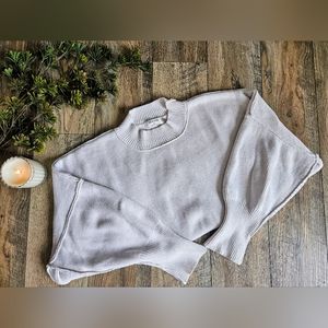 Grey Dolman Sweater